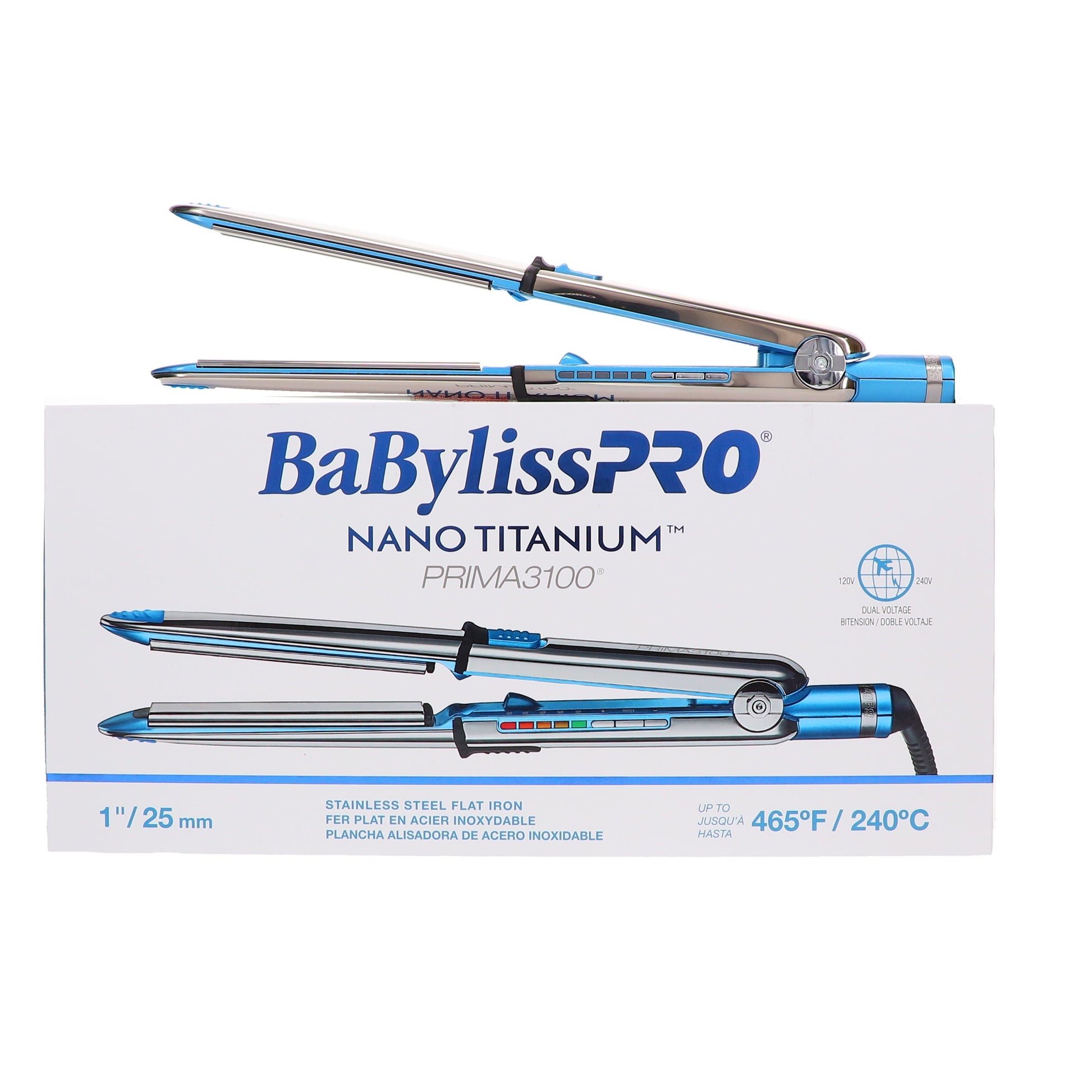 Nano Titanium Prima3100 1" Ionic Straightener