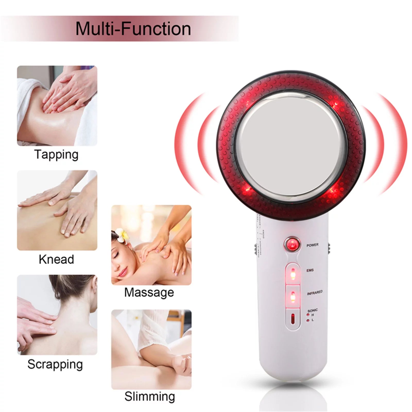 3 in 1 Fat Remover Massage Fat Lose Machine,For Arms Waist Hip Foot/Legs Massager